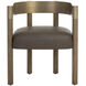 Manolo Eglinton Espresso Dining Armchair